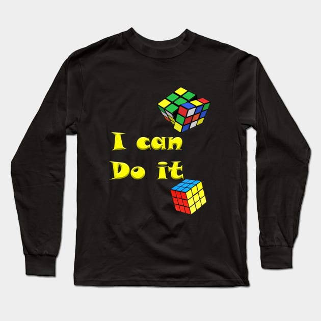 i can do it Long Sleeve T-Shirt by Zaina750